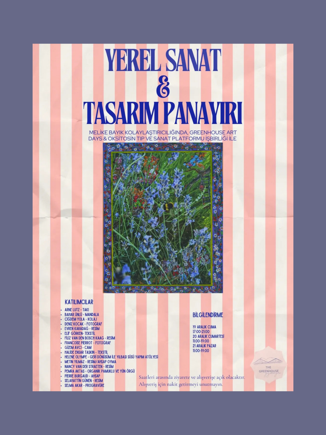 yerel sanat ve tasarım panayırı